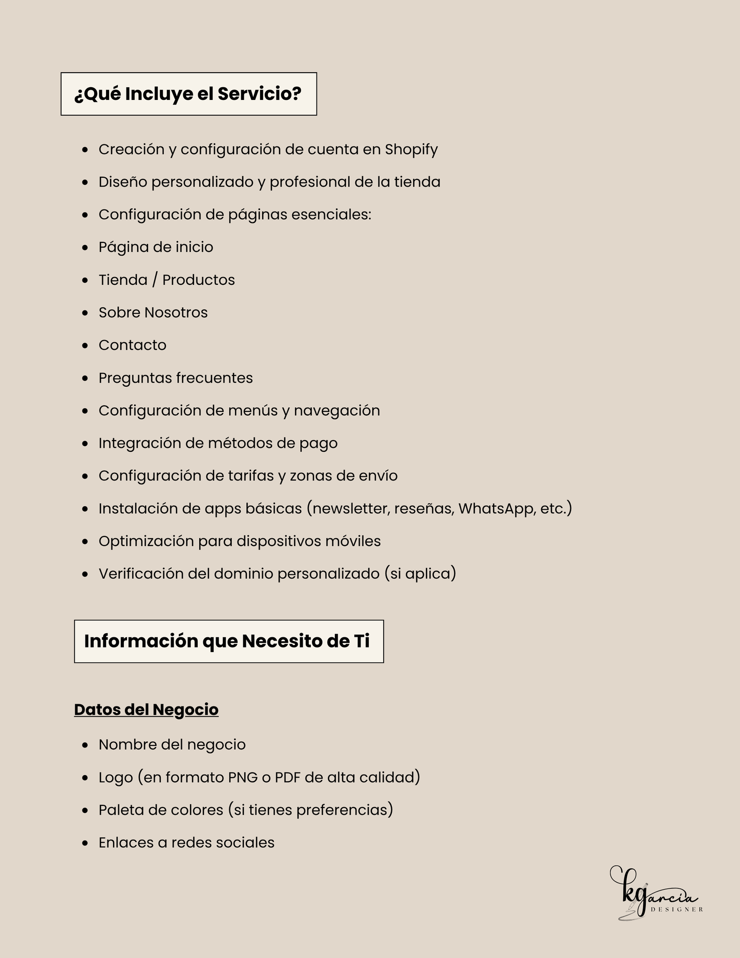 Shopify Web Design
