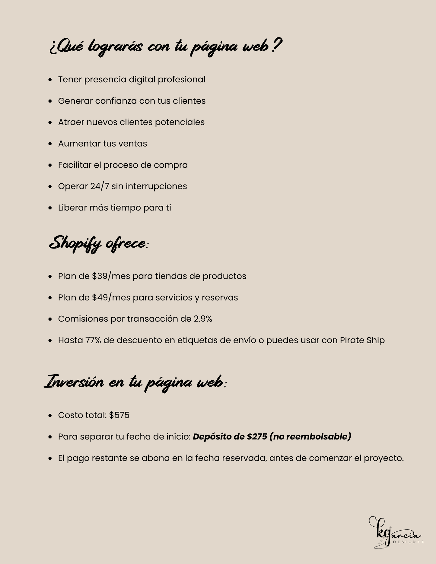 Shopify Web Design
