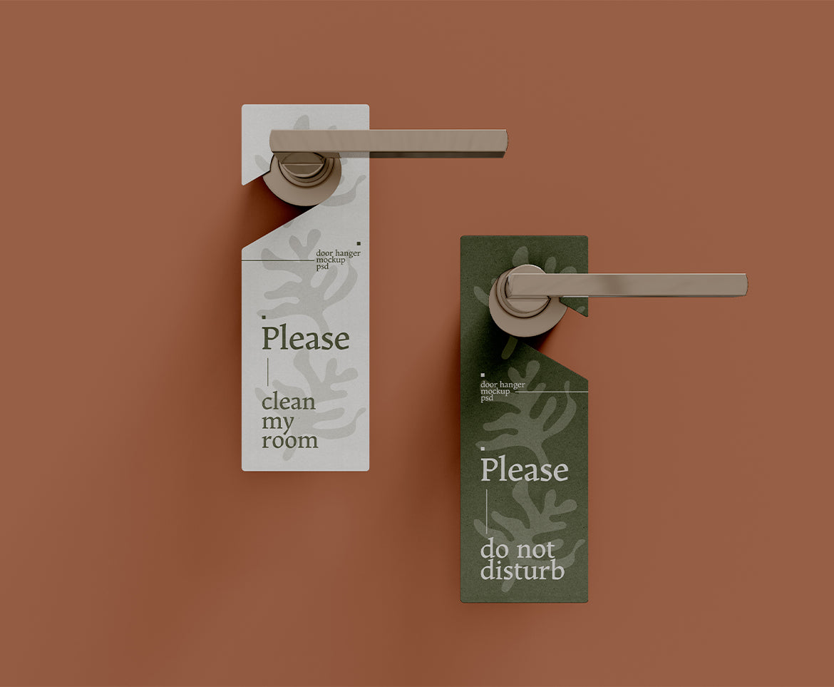 Custom Door Hangers (Design - Print - Perforated)