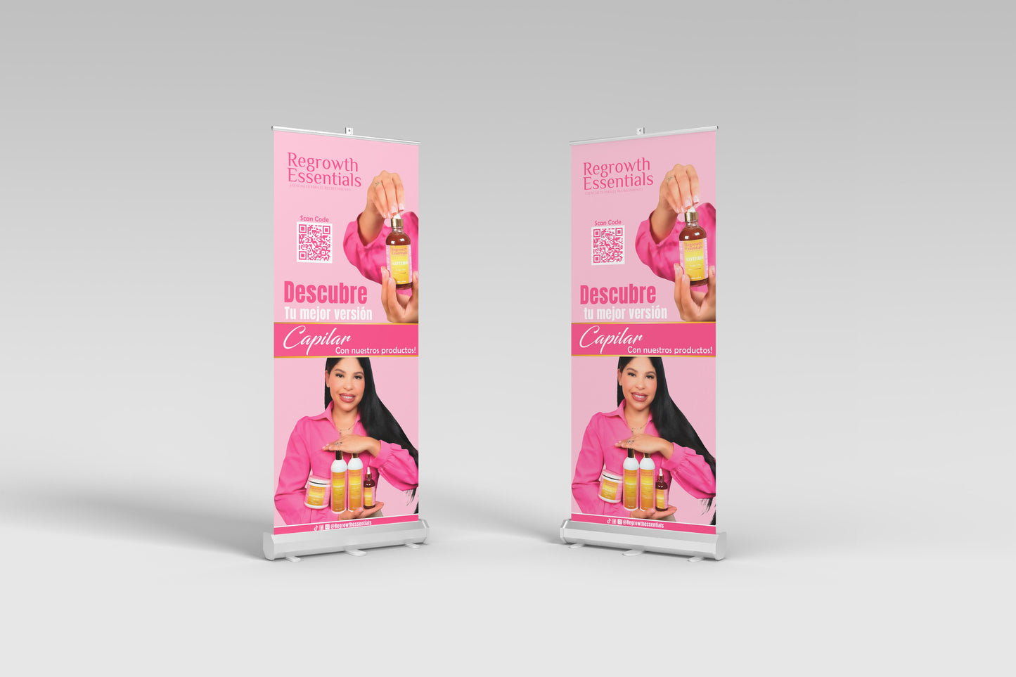 Retractable Banner 33x80 (PRINT / DESIGN BASED INCLUDED)