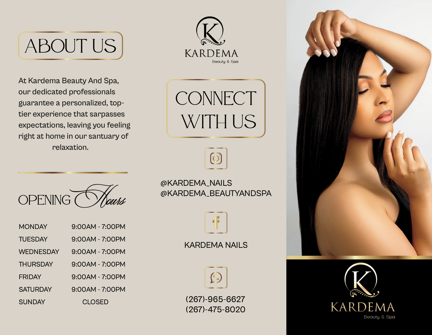 Tri-Fold Brochure (8.5x11in) (PRINT ONLY)
