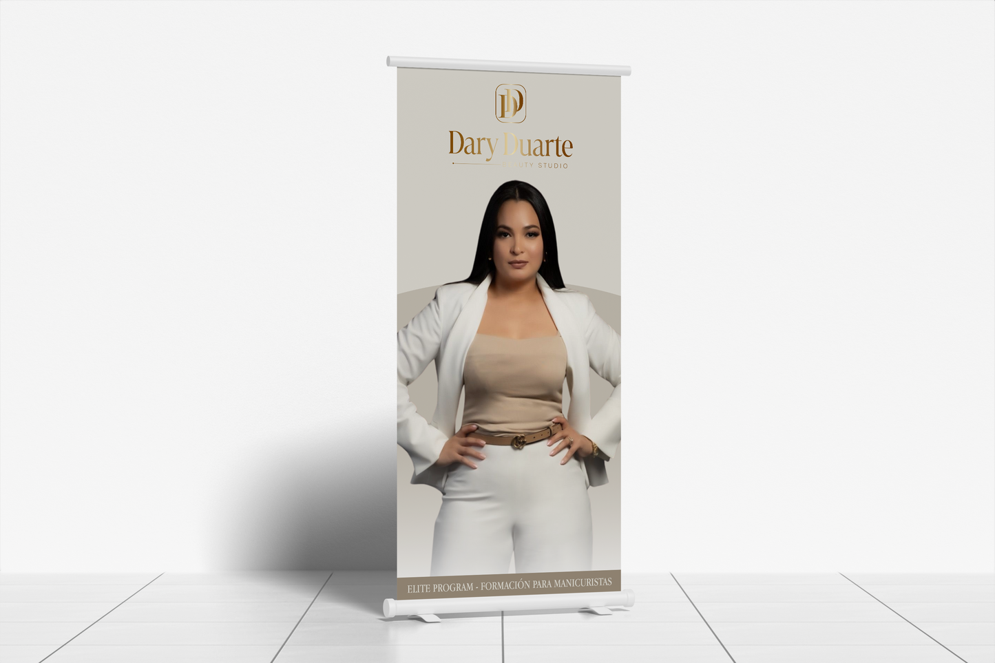 Retractable Banner 33x80 (PRINT / DESIGN BASED INCLUDED)